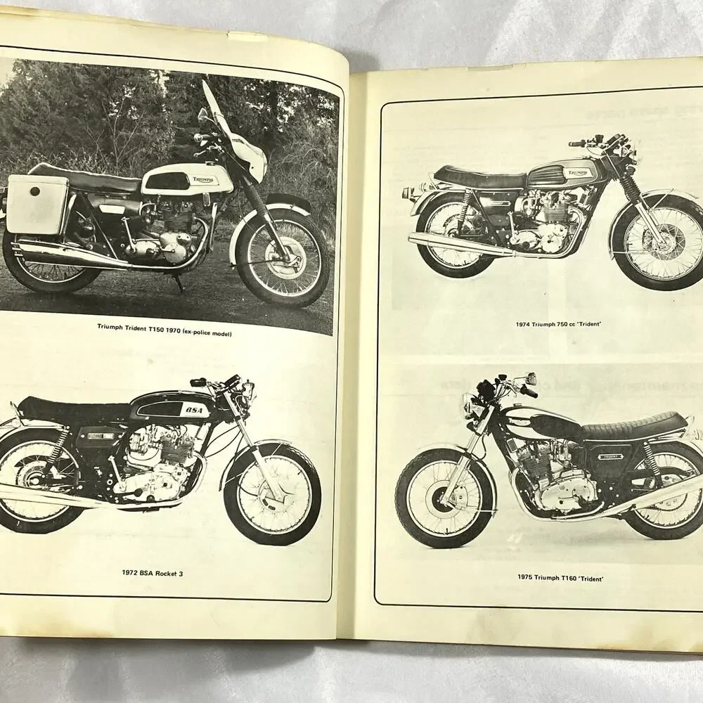 Haynes Triumph Trident BSA Rocket 3 741cc 1969 On Owners Workshop Manual Book